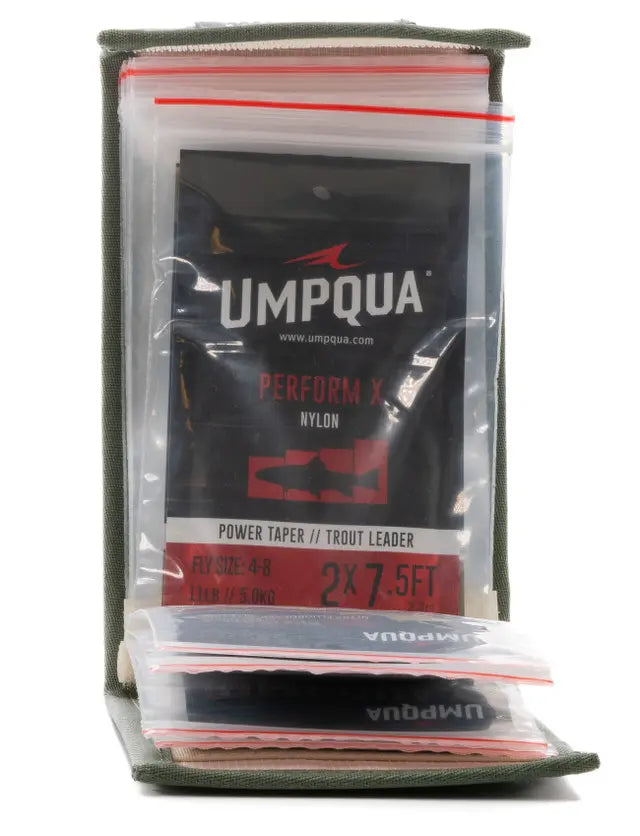 Umpqua Northfork Leader Wallet Pine – Vorfachmappe – Ansicht 2