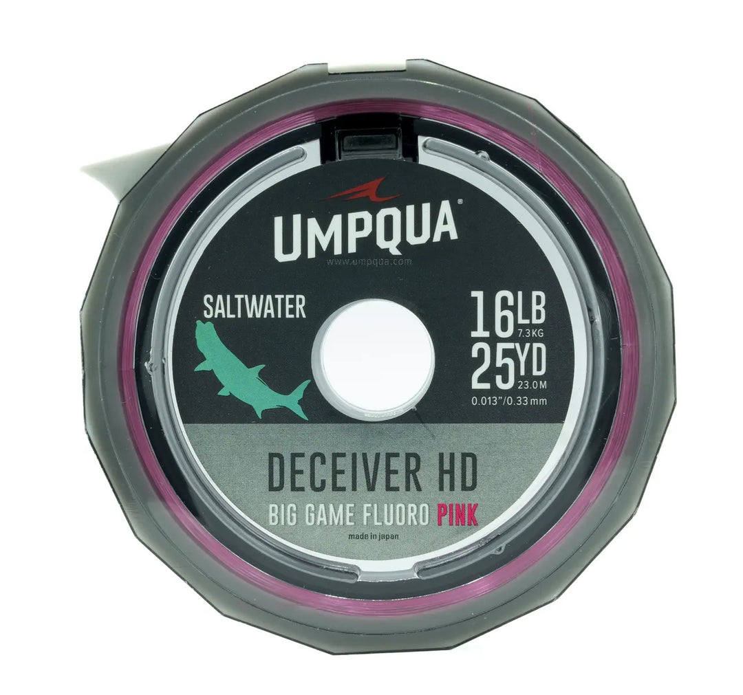 Umpqua Deceiver HD Big Game Pink Tippet – 25 yd