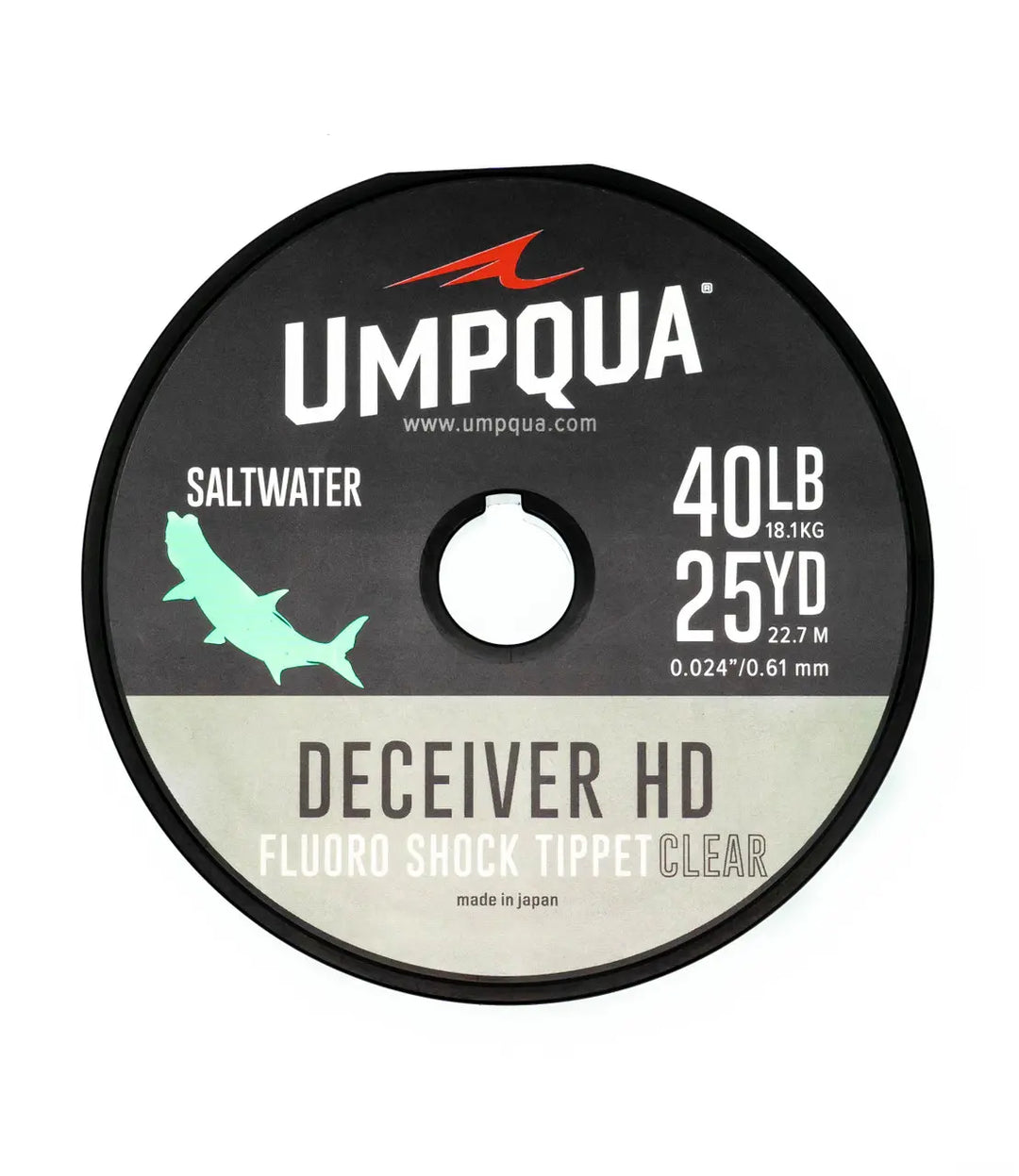 Umpqua Deceiver HD Saltwater Shock Tippet – 25 yd