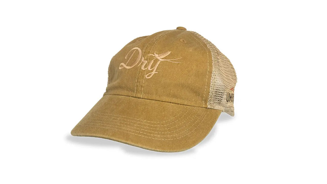 Umpqua Match Dryfly Domestic Dark Mustard/Khaki – Cap