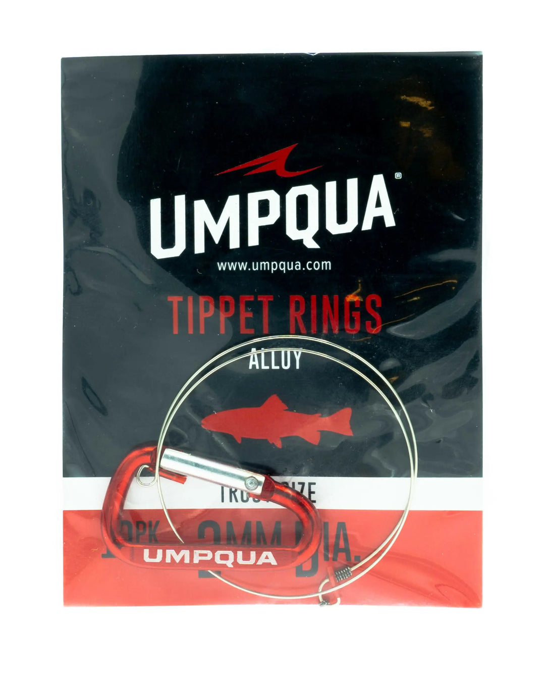 Umpqua Tippet Ring Premium – 2 mm, 10 Stück