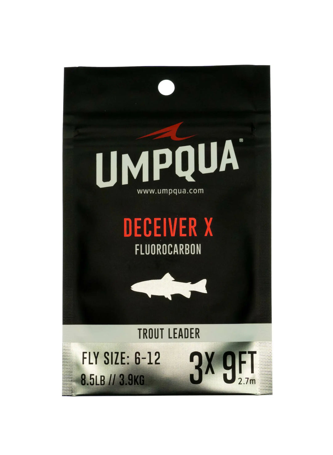 Umpqua Deceiver X Fluorocarbon-Vorfach – 9 ft