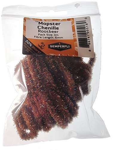 Mopster Mop Chenille 6mm Rootbeer