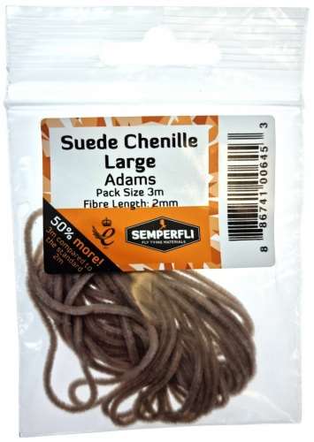 Suede Chenille 2mm Large Adams