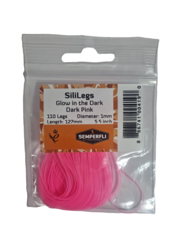 SiliLegs Glow In Dark Pink