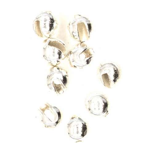 Tungsten Slotted Beads 2.3mm (3/32 inch) Silver