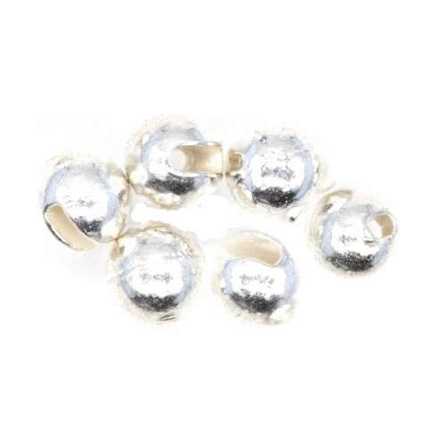Tungsten Slotted Beads 2.8mm (7/64 inch) Silver