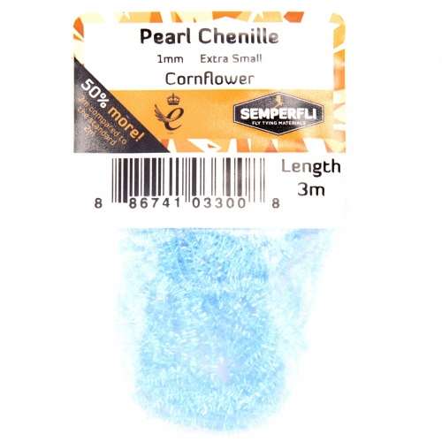 Pearl Chenille 1mm Cornflower