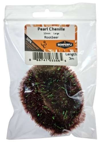 Pearl Chenille 10mm Rootbeer