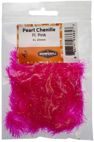 Pearl Chenille 20mm XL Fl Pink