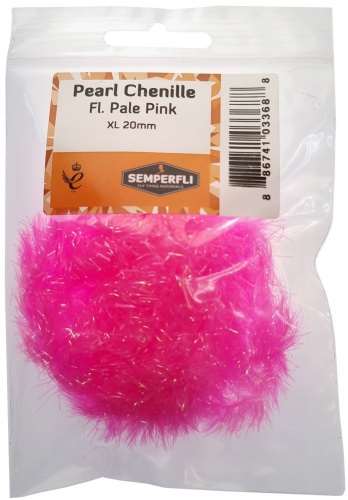 Pearl Chenille 20mm XL Fl Pale Pink