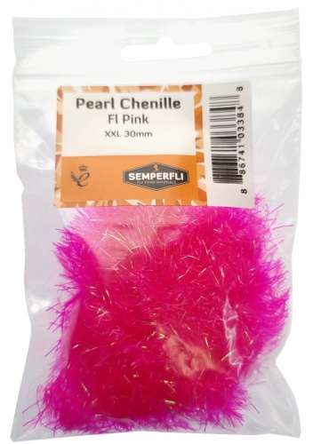 Pearl Chenille 30mm XXL Fl Pink