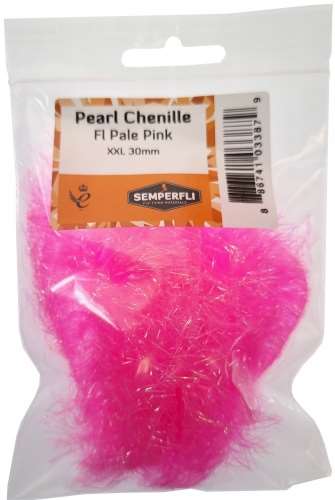 Pearl Chenille 30mm XXL Fl Pale Pink
