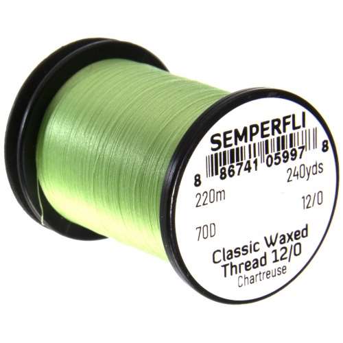 Classic Waxed Thread 12/0 240 Yards Chartreuse