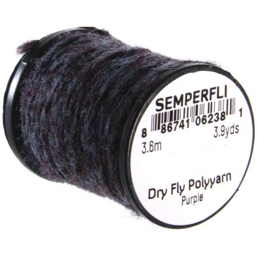 Dry Fly Polyyarn Purple