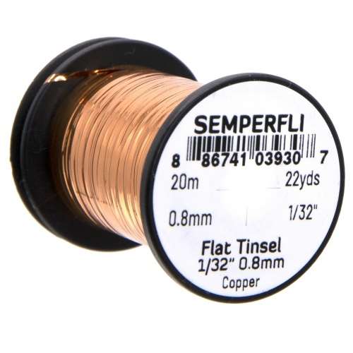 1/32" Copper Mirror Tinsel