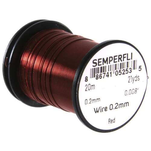 Wire 0.2mm Red
