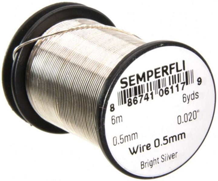 Semperfli Non Tarnishing Fly Tying Wire 0.5mm