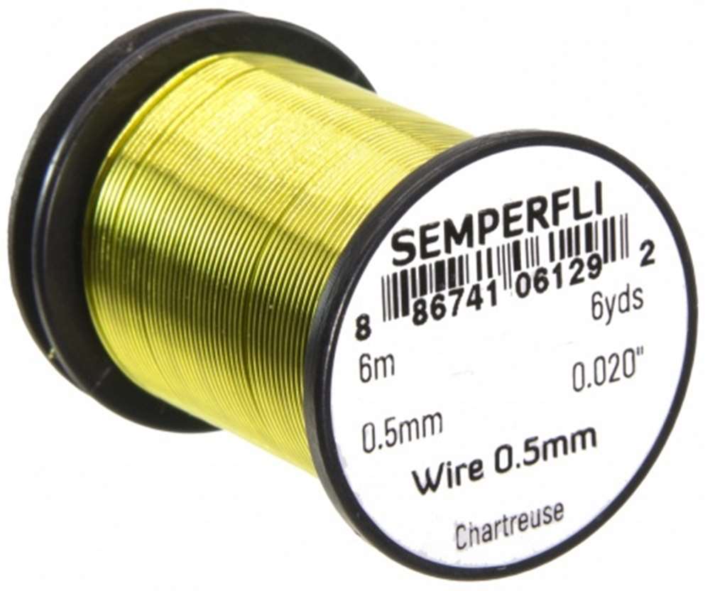 Semperfli Non Tarnishing Fly Tying Wire 0.5mm